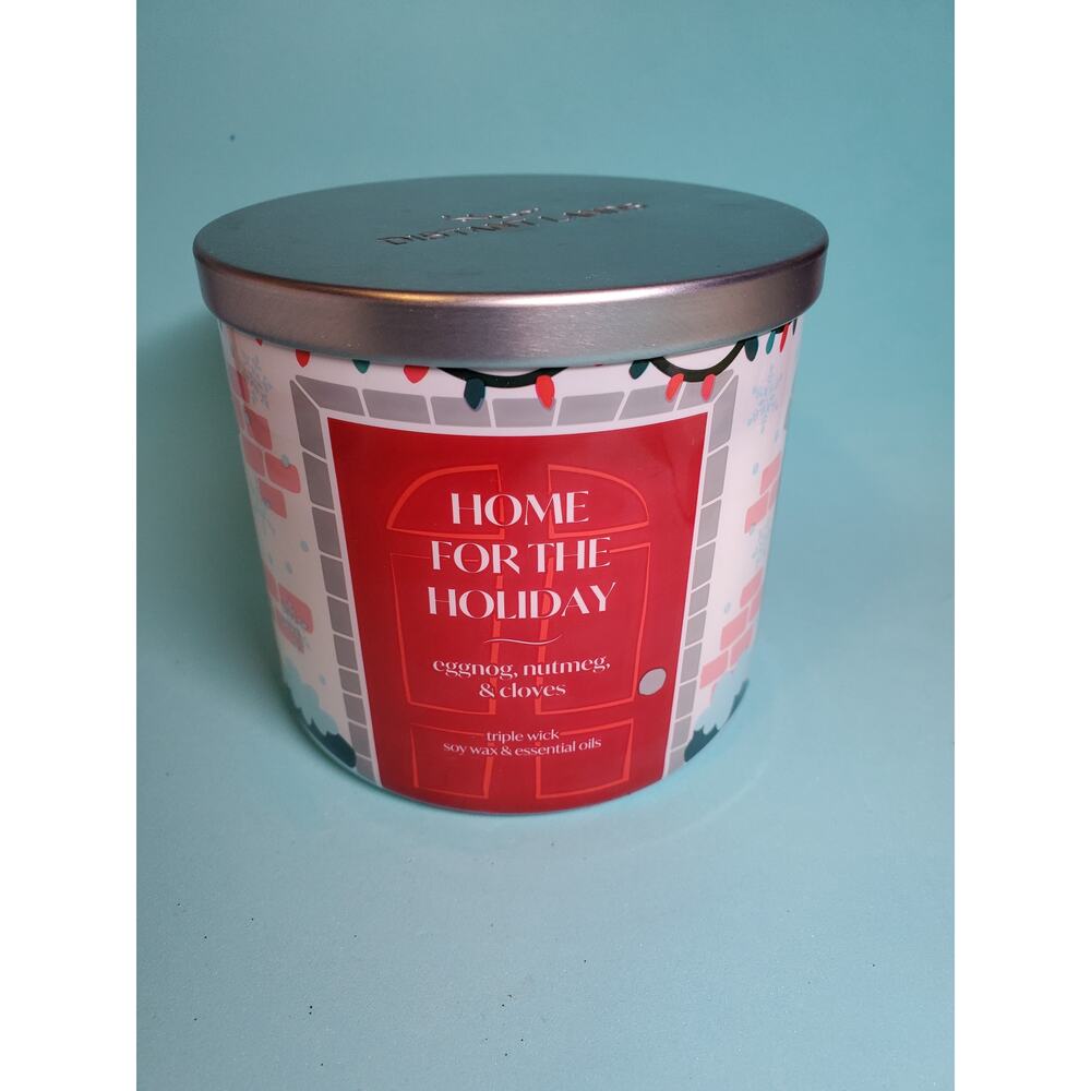 3 Wick Candle - Egg Nog, Nutmeg - Cloves - Home for the Holidays